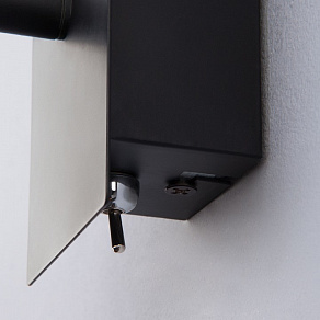 Спот Eurosvet Fleur 20066/1 черный/золото 5W