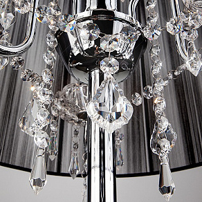 Торшер Eurosvet Allata 2045/3F хром/черный торшер