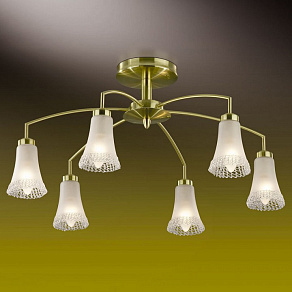 Люстра на штанге Odeon Light Campo 2127/6C
