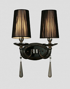 Бра LUMINA DECO Fabione LDW 1200-2W BK
