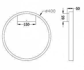 Бра Maytoni Rim MOD058WL-L25BS4K