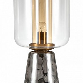 Настольная лампа декоративная Indigo Strego 11045/1T Smoke