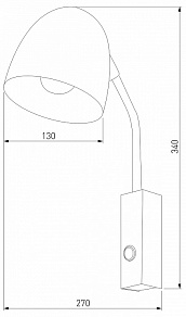 Бра TK Lighting Soho 4167 Soho Black