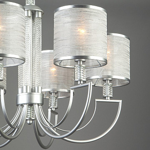 Подвесная люстра Eurosvet Licata 60099/6 серебро