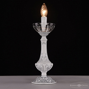 Настольная лампа декоративная Bohemia Ivele Crystal AL7801 AL78100L/12 WMN P Clear/M-1H