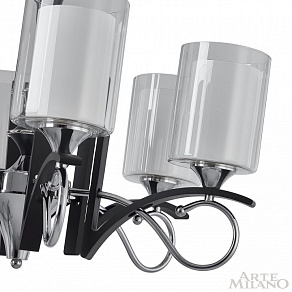 Подвесная люстра Arte Milano Florentia-9167 309167/8 Bk/Ni