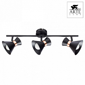Спот Arte Lamp Baltimore A1406PL-3BK