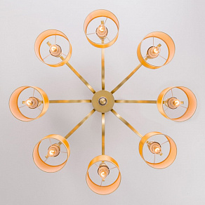 Люстра на штанге Eurosvet Ofelia 60070/8 перламутровое золото