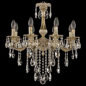 Подвесная люстра Bohemia Ivele Crystal 7301 73101/8/175 B GW