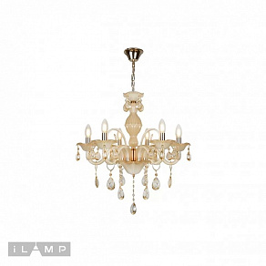 Подвесная люстра iLamp Asia 81072-6 WH