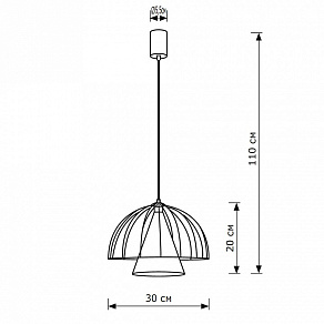 Подвесной светильник Lighthall Iris LH012096