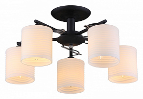 Люстра на штанге Natali Kovaltseva 11476 11476/5C DARK CHROME