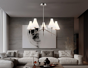 Люстра на штанге Ambrella Light HIGH LIGHT LH57123