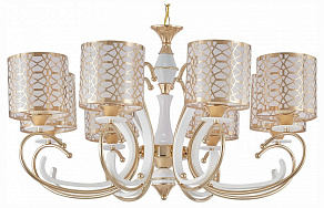Подвесная люстра Arte Milano Florentia-1237 301237/8 Wh/Gd