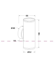 Бра Maytoni Focus S C068WL-02W