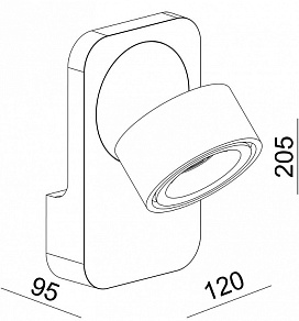 Бра Deko-Light Uni 341215