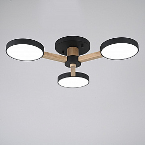 Люстра на штанге Imperiumloft TURNA Black TURNA01