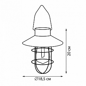 Подвесной светильник Uniel USL-S UL-00012699