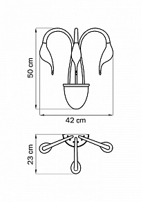 Бра Lightstar Cigno Collo 751632