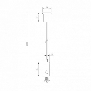 Подвес для трека Arlight MAG-25 034751