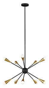 Люстра на штанге Feiss Jax FE-JAX10-MB