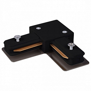 Соединитель угловой L-образный для треков Elektrostandard Track Rail  BK Surface TRC-1-1-L-BK