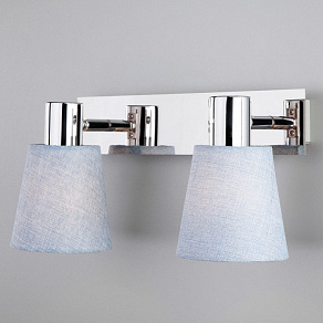 Спот Eurosvet Culver 20080/2 хром/голубой