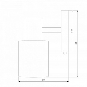Бра Eurosvet Corso 20089/1 хром