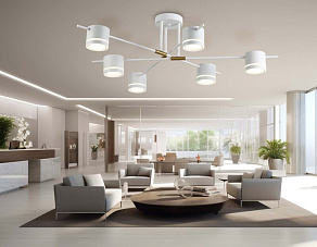 Люстра на штанге Ambrella Light FL FL71529