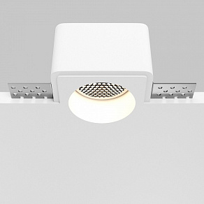 Встраиваемый светильник Maytoni Gyps Modern DL123-GU10-01-W