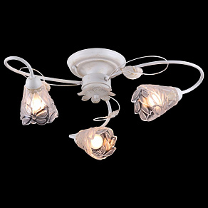 Потолочная люстра Natali Kovaltseva 10858 10858/3C GOLD IVORY
