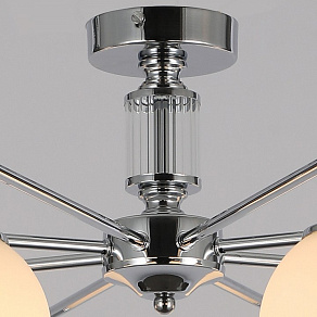 Люстра на штанге ILLUMICO IL0064 IL0064-8C-79 CR