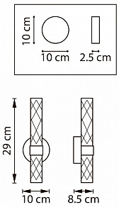 Бра Lightstar Acrile 737652
