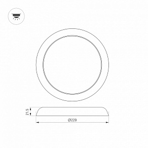 Накладной светильник Arlight FIOKK 033445