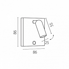 Бра Lightstar Omega 200937