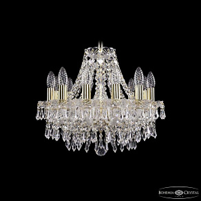 Подвесная люстра Bohemia Ivele Crystal 1403 1403/12/141 G