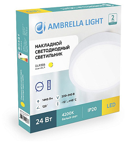 Накладной светильник Ambrella DLR DLR364