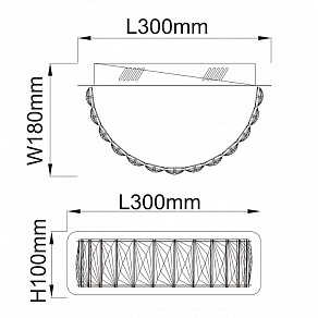 Бра Chiaro Гослар 5 498023001