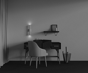 Накладной светильник Maytoni Calipso C082WL-12W2.7K-BS