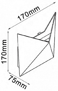 Накладной светильник DesignLed Tango GW-A816-7-BL-NW
