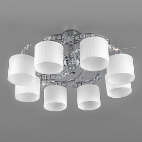 Люстра на штанге Eurosvet Salina 60104/8 хром