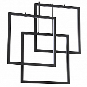 Подвесной светильник Ideal Lux Frame FRAME SP RETTANGOLO NERO