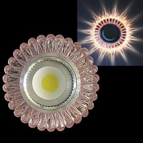 Встраиваемый светильник Reluce  42230-9.0-001PL MR16+LED3W PK