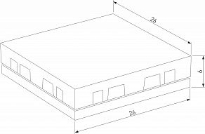 Соединитель X-образный для треков накладных Elektrostandard Flat Magnetic a063738