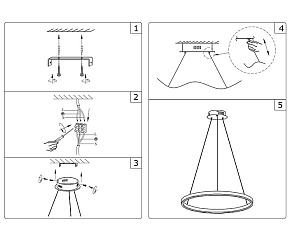 Подвесной светильник Kink Light Тор 08214,19A(3000K)
