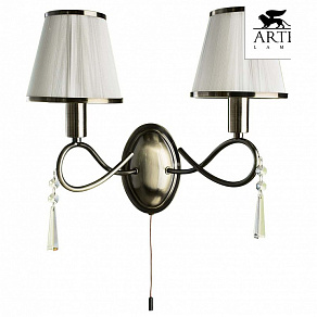 Бра Arte Lamp Logico A1035AP-2AB