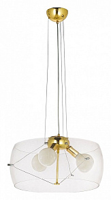 Подвесной светильник LUMINA DECO Globo LDP 6018-500 PR+F.GD