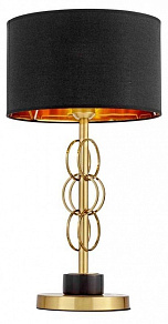 Настольная лампа декоративная LUMINA DECO Azzaria LDT 5523 MD+BK