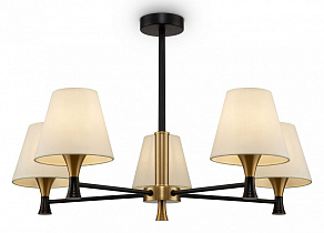 Люстра на штанге Freya Perfetto FR5098PL-05BBS