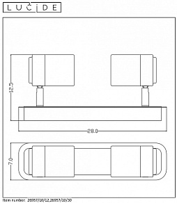 Спот Lucide Lennert 26957/10/12